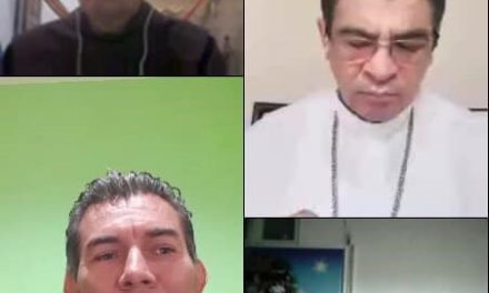 Obispo de Matagalpa sostiene Reunión Virtual con Consejo Presbiteral